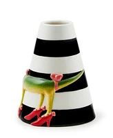 Mackenzie-Childs Patience Brewster Gloria Alligator Bud Vase