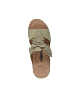 Gc Shoes Women's Talia Floral Wedge Sandals