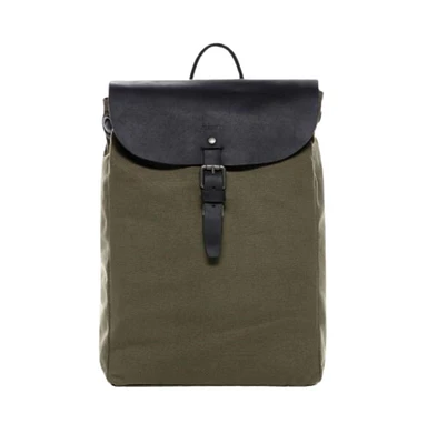 Explorer Elegance Leather Backpack