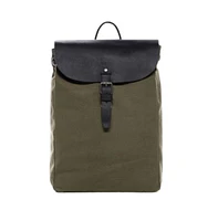 Explorer Elegance Leather Backpack