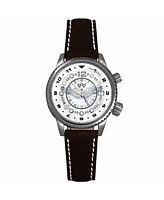 Abingdon Women's Wasp Tribute Tri-Time Gunmetal Watch, 33mm