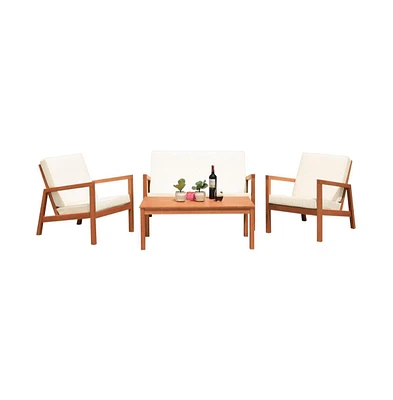 Larence 4 Pc Outdoor Living Set