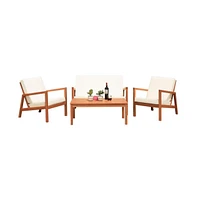 Larence 4 Pc Outdoor Living Set