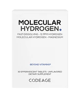 Codeage Molecular Hydrogen Supplement - Fast-Dissolving 12 Ppm Hydrogen Water Tablets with Elemental Magnesium - Hydration Tablet Body Function