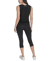 Calvin Klein Performance Women's Ruched Side-Tie Tank Top