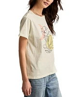 Lucky Brand Women's El Sol Boyfriend Cotton T-Shirt