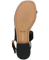 Dolce Vita Women's Earla Gladiator Toe Ring Thong Flat Sandals