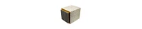 Versatile Capiz End Table Stool, Square Design with Sturdy Base