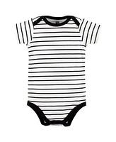 Hudson Baby Boys Cotton Bodysuits