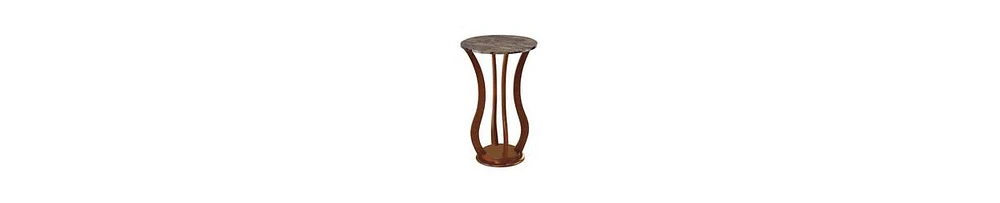 Top Plant Stand – Sturdy Wooden Frame, Transitional Design