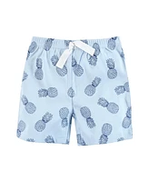 Hudson Baby Boys Shorts Bottoms 4-Pack, Palm Tree, 9-12 Months