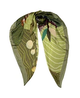 Sandra - Large Silk Scarf for Women