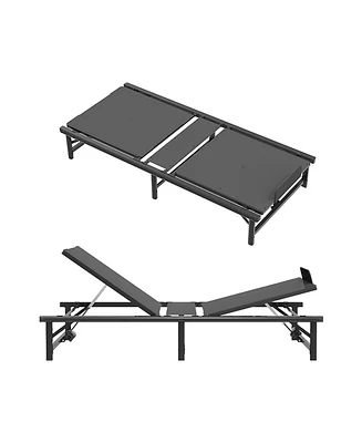 Adjustable Bed Frame,Twin Xl Size - 2 Motor Design, Independent Head and Foot Incline, Zero Gravity, Tv and Head-Tilt Presets, 450 lbs Capacity
