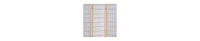 3-Panel Wooden Room Divider – Foldable Partition with Grid Design