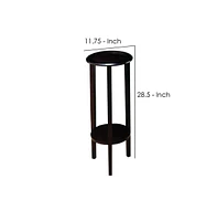 Elegant Plant Stand with Round Top for Stylish Indoor and Outdoor Display