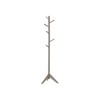 Free-Standing Coat Rack with Six Hooks and Tripod Base for Stylish and Practical Storage