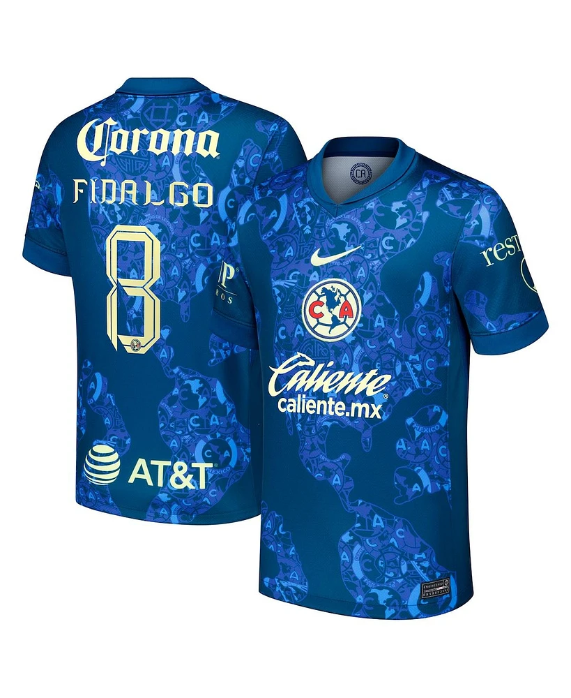 Nike Men's Alvaro Fidalgo Blue Club America 2024/25 Away Replica Player Jersey
