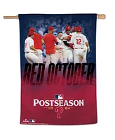 Wincraft Philadelphia Phillies 2024 Mlb Postseason Red October 28" x 40" One-Sided Vertical Banner