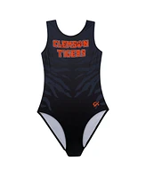 Gk Elite Big Girls Clemson Tigers Spirit Leotard