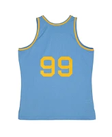 Mitchell & Ness Men's George Mikan Light Blue Minneapolis Lakers 1948/49 Swingman Jersey