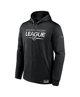 Fanatics Men's Black Nhl Fleece Pullover Hoodie