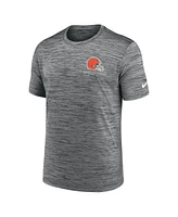 Nike Men's Anthracite Cleveland Browns Velocity Performance T-Shirt