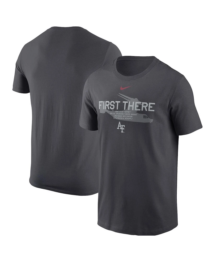 Nike Men's Anthracite Air Force Falcons Special Operations Command T-Shirt