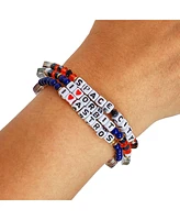 Foco Houston Astros Friendship Bracelet, Set of 3