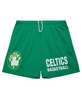 Mitchell & Ness Men's Kelly Green Boston Celtics Hardwood Classics Gameday Mesh Shorts