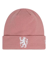 New Era Men's Pink Chelsea Seasonal Cuffed Knit Hat