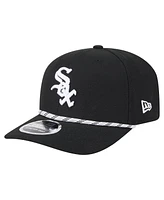 New Era Men's Black Chicago White Sox Multi-Rope 9Seventy Stretch-Snap Hat