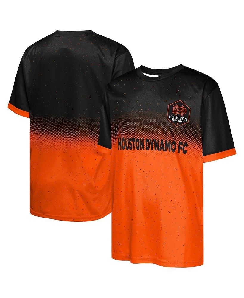 Outerstuff Big Boys and Girls Black Houston Dynamo Fc Stalwart Defender T-Shirt