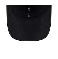 New Era Men's Black Chicago White Sox Player Replica 9Forty Adjustable Hat