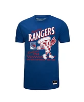 Mitchell & Ness Men's Blue New York Rangers Local Food T-Shirt