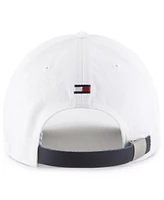 '47 Brand Men's x Tommy Hilfiger White/Navy Boston Celtics Courtside Cleanup Adjustable Hat