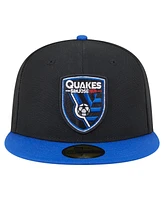 New Era Men's Black San Jose Earthquakes 2025 Kickoff 59FIFTY Fitted Hat