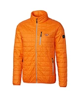 Cutter & Buck Men's Orange Virginia Tech Hokies Rainier Full-Zip Jacket