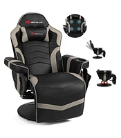 Ergonomic High Back Massage Gaming Chair with Pillow