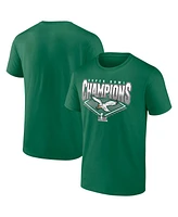 Fanatics Men's Kelly Green Philadelphia Eagles Super Bowl Lix Champions Big Tall Retro Graphic T-Shirt