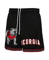 Mitchell & Ness Men's Black Georgia Bulldogs Team Origins Mesh Shorts