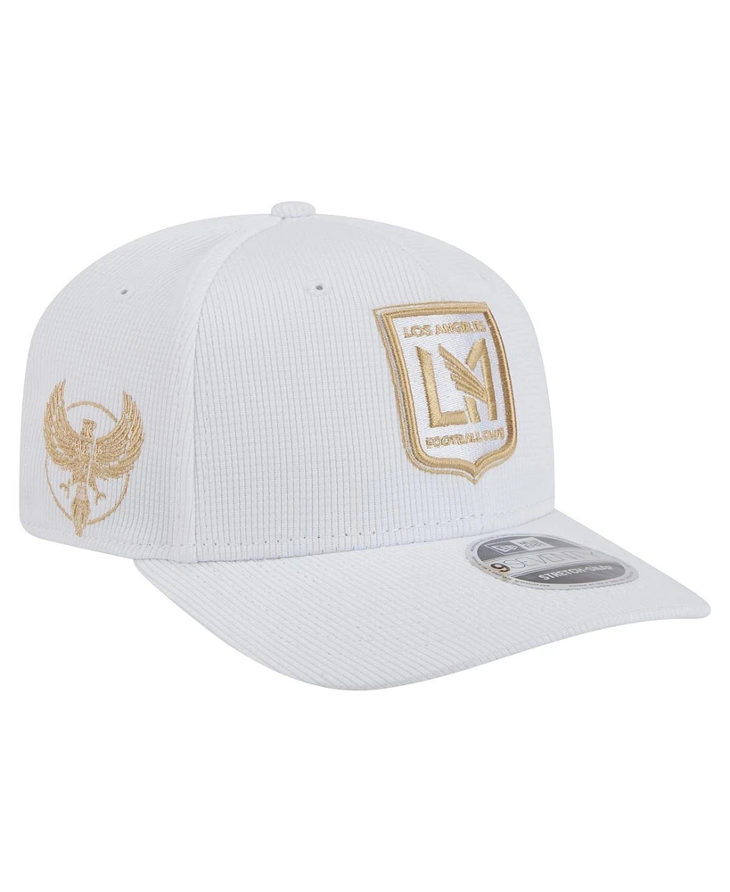New Era Men's White Lafc 2025 Jersey Hook 9SEVENTY Stretch-Snap Hat