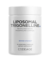 Codeage Liposomal Trigonelline - 250 mg Per Capsule - 3-Month Supply - Plant-Based Alkaloid - Liposomal Delivery for Bioavailability