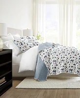 ienjoy Home French Jacobean Reversible -Pc. Quilt Set