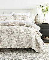 ienjoy Home Distressed Bouquet Reversible 3-Pc. Quilt Set