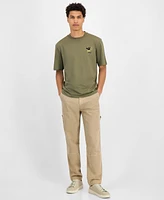 Hugo Boss Men's Nagulop Logo Graphic Cotton T-Shirt