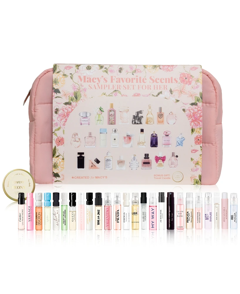 26-Pc. Fragrance Sampler Set For Her, Exclusively at Macy's