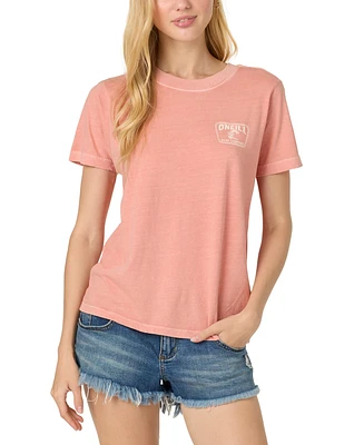 O'Neill Juniors' Coral Crest Short-Sleeve Cotton Graphic T-Shirt