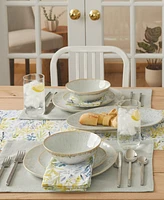 Tableau Blue Meadow Table Runner, 72" x 14"