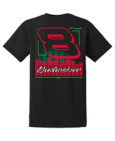 Jr Motorsports Official Team Apparel Men's Black Dale Earnhardt Jr. Budweiser Car T-Shirt