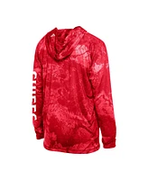 New Era Men's Red Kansas City Chiefs Realtree Xtreme Camo Raglan Long Sleeve Hooded Top